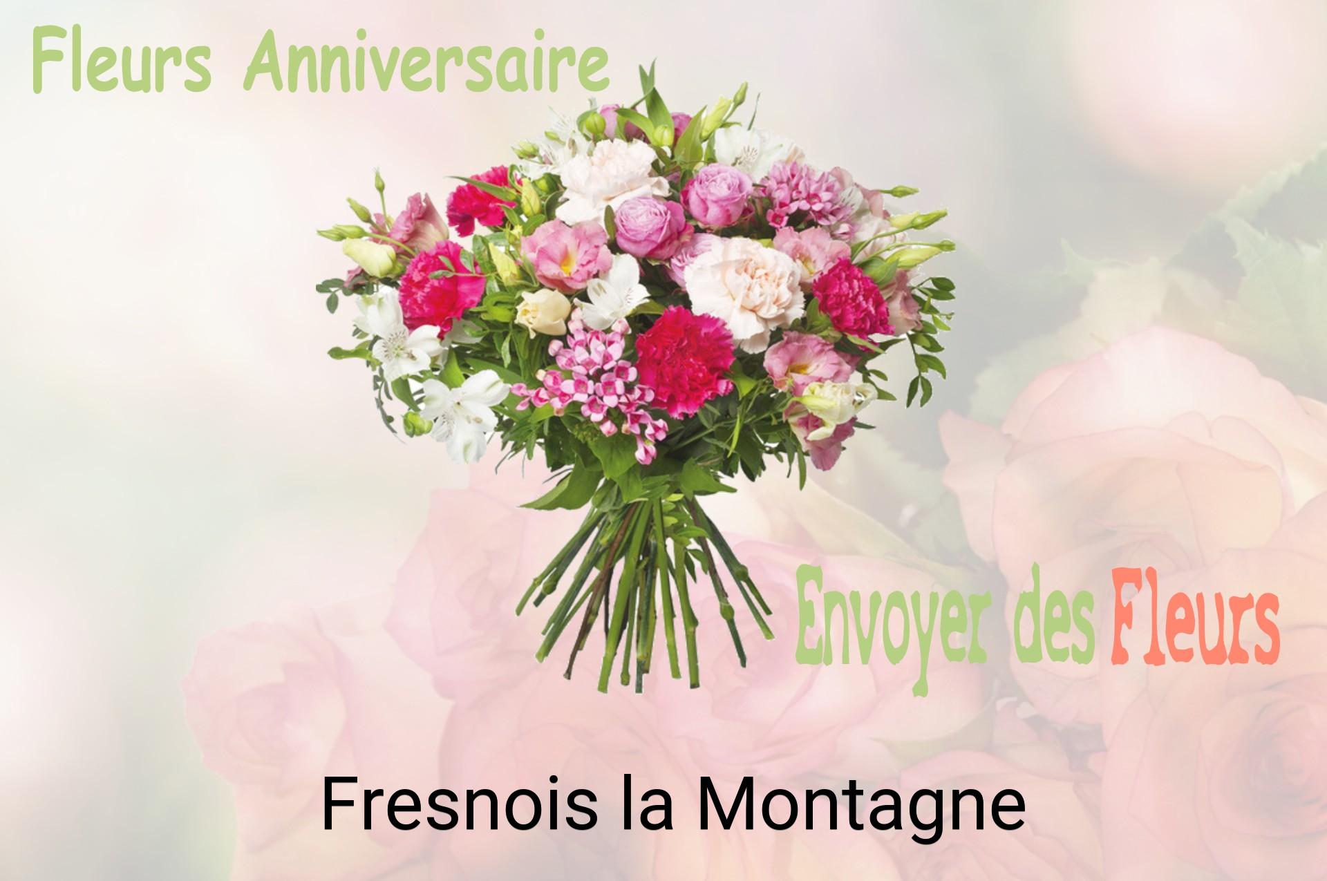 Bouquet de fleurs d’anniversaire livré à Fresnois-la-Montagne