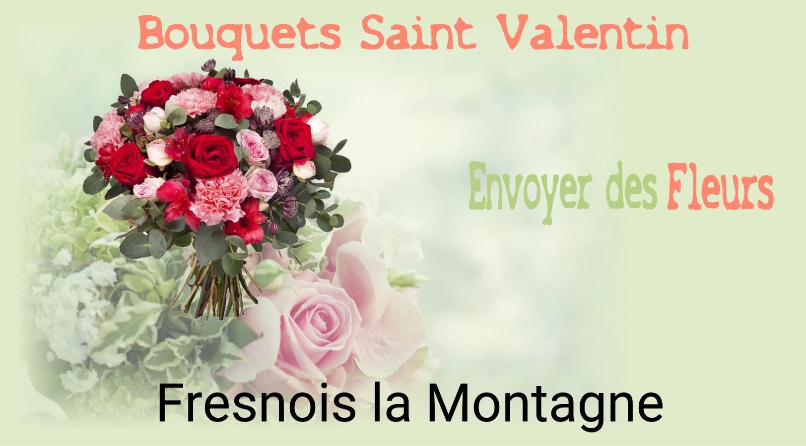 Roses de Saint-Valentin livrées à Fresnois-la-Montagne